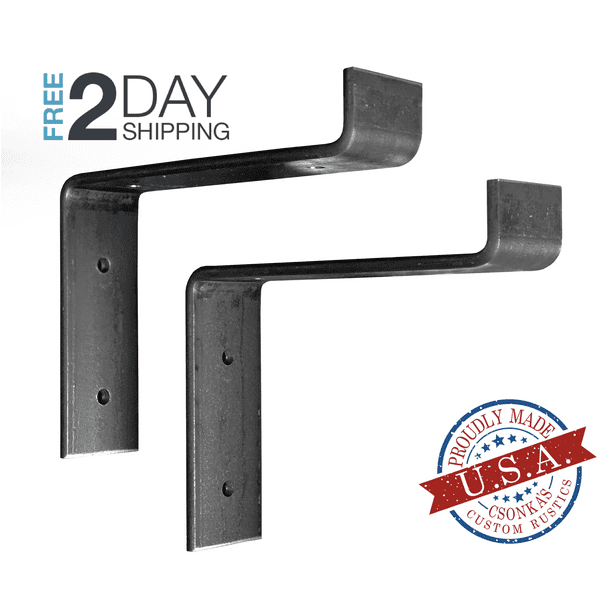 J Bracket Industrial Shelf Bracket Metal Shelf Bracket Modern Shelf Bracket Custom HOOK Shelf Bracket